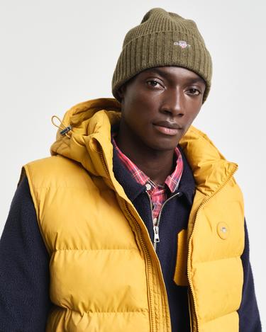  GANT Erkek Sarı Kapüşonlu Yelek