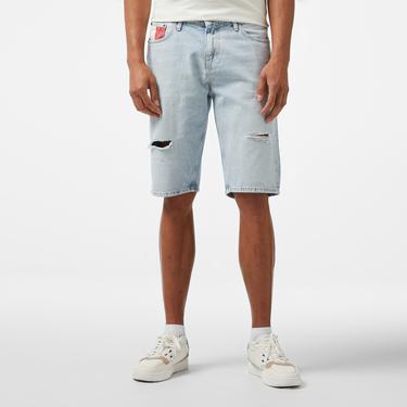  Tommy Jeans Ryan Archive Erkek Mavi Şort