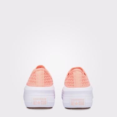  Converse Chuck Taylor All Star Move Genç Pembe Platform Sneaker