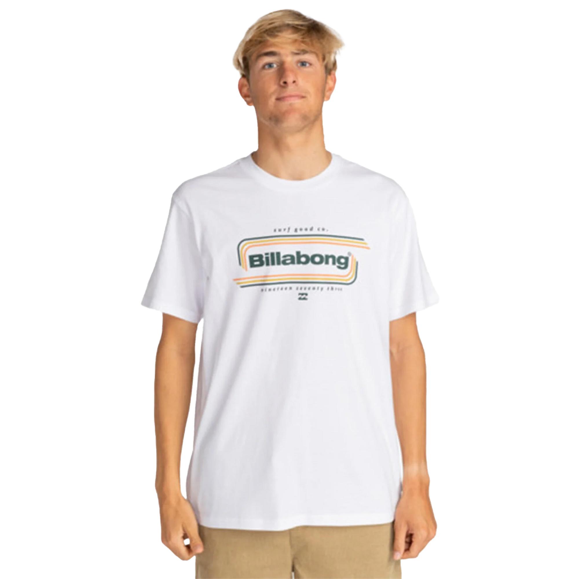 Billabong Insignia Ss Erkek Beyaz Tişört