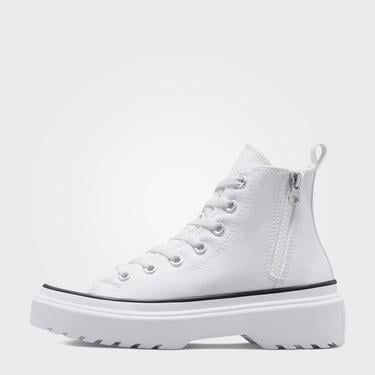  Converse Chuck Taylor All Star Lugged Lift Genç Beyaz Platform Sneaker