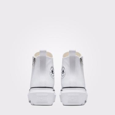  Converse Chuck Taylor All Star Lugged Lift Genç Beyaz Platform Sneaker