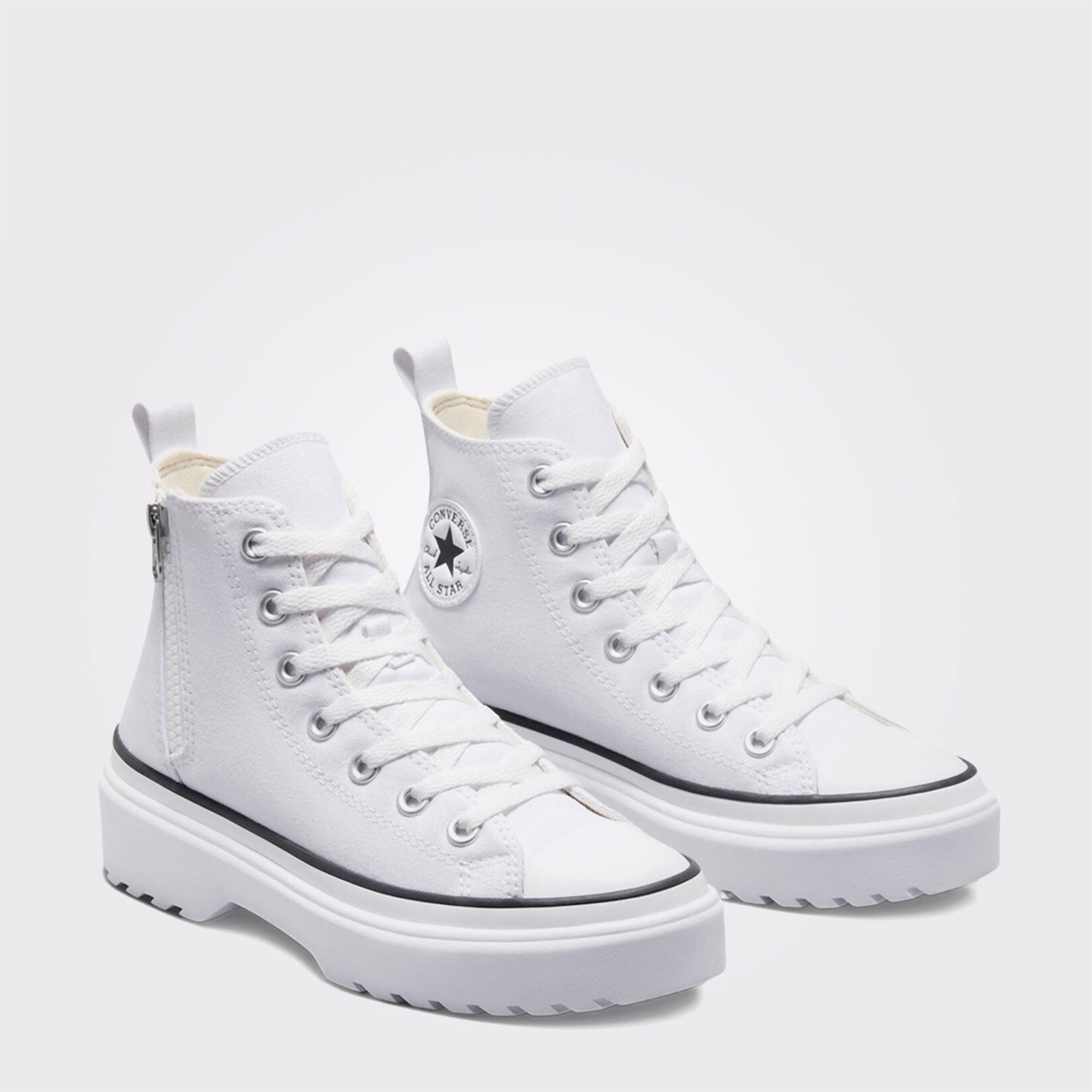 Converse Chuck Taylor All Star Lugged Lift Genç Beyaz Platform Sneaker