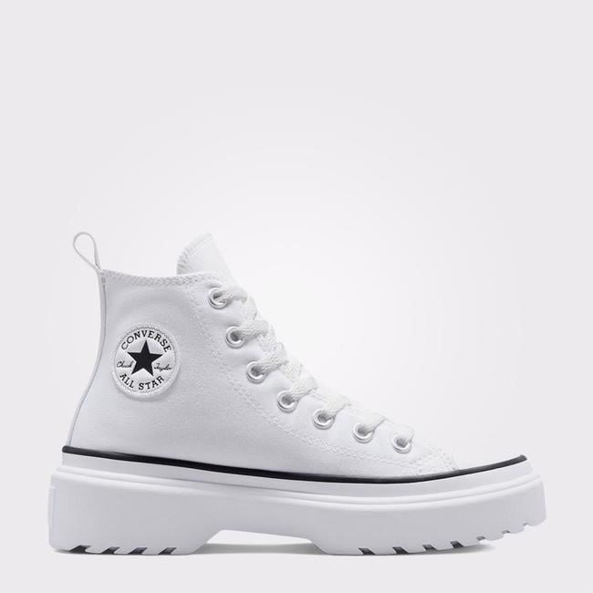  Converse Chuck Taylor All Star Lugged Lift Genç Beyaz Platform Sneaker