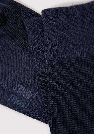  Mavi Yeşil Soket Çorap 0911580-71895