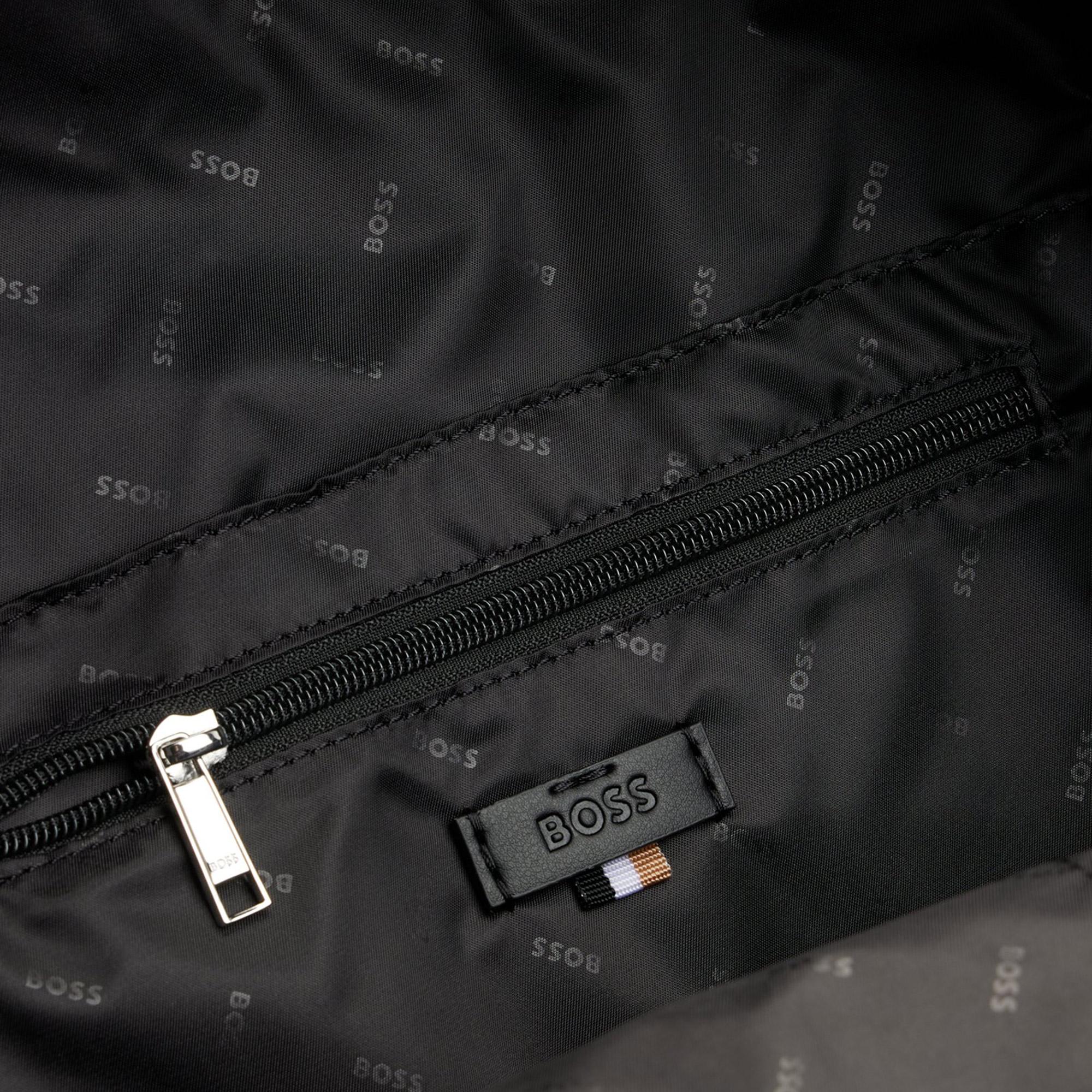 Boss Erkek Siyah Sırt Çantası
