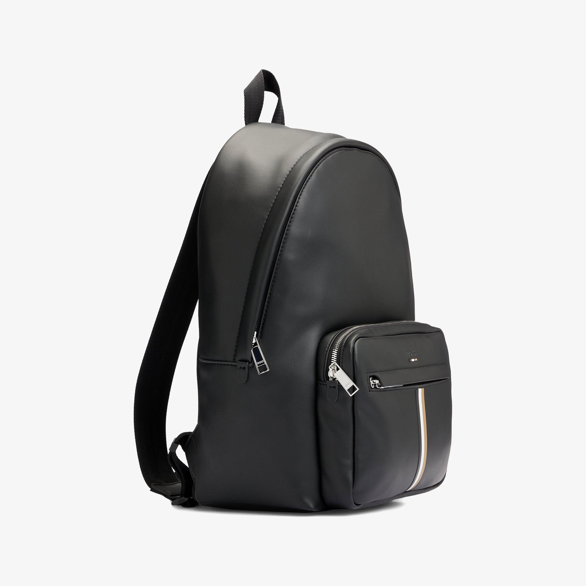 Boss Erkek Siyah Sırt Çantası