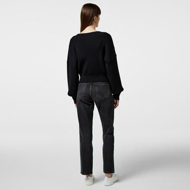  Nautica Kadın Siyah Denim Pantolon