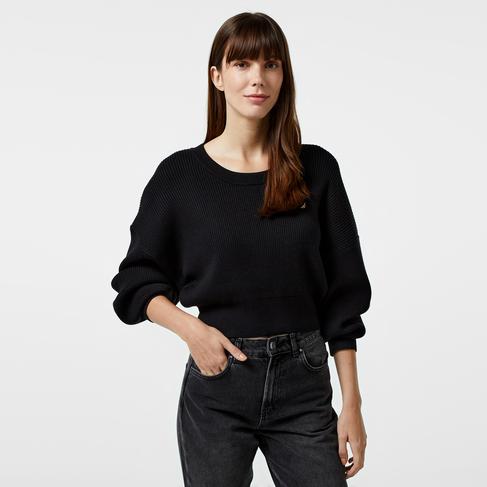  Nautica Kadın Siyah Regular Fit Triko