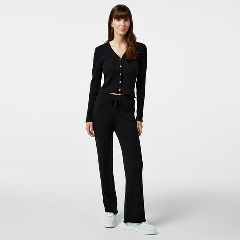  Nautica Kadın Siyah Regular Fit Pantolon