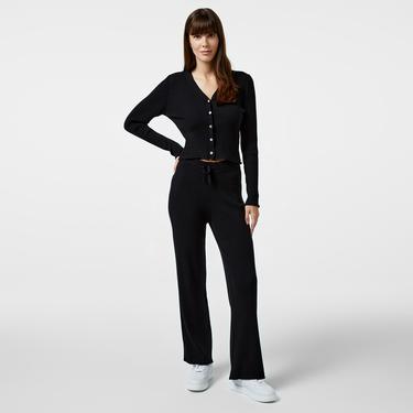  Nautica Kadın Siyah Slim Fit Hırka