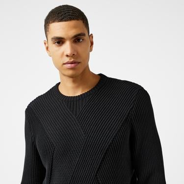  Nautica Erkek Siyah Regular Fit Triko