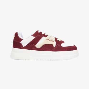  Nautica Kadın Bordo Sneaker