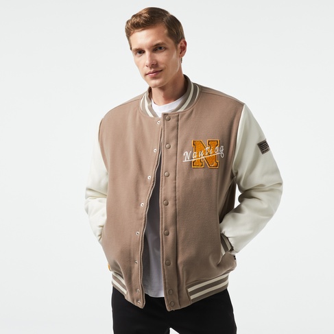  Nautica Erkek Kırık Beyaz Ceket