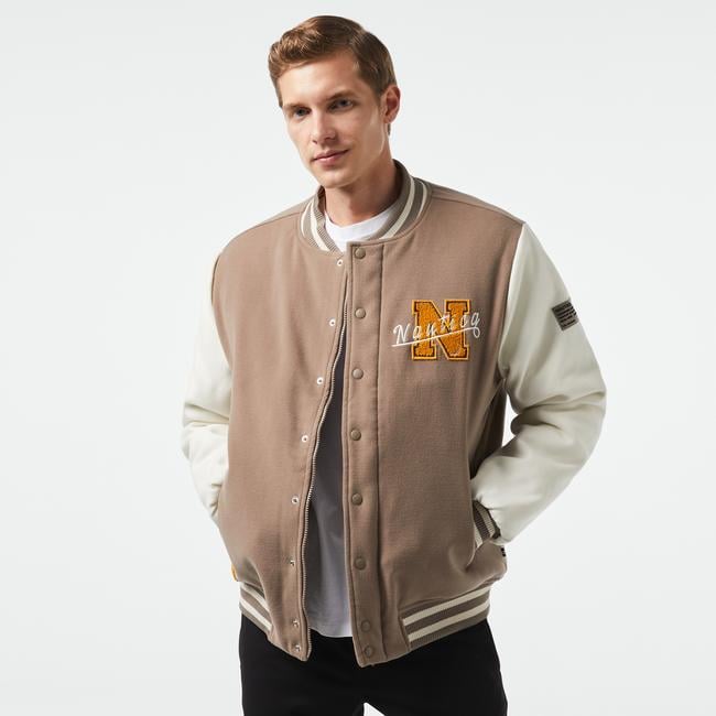  Nautica Erkek Kırık Beyaz Ceket