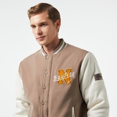  Nautica Erkek Kırık Beyaz Ceket