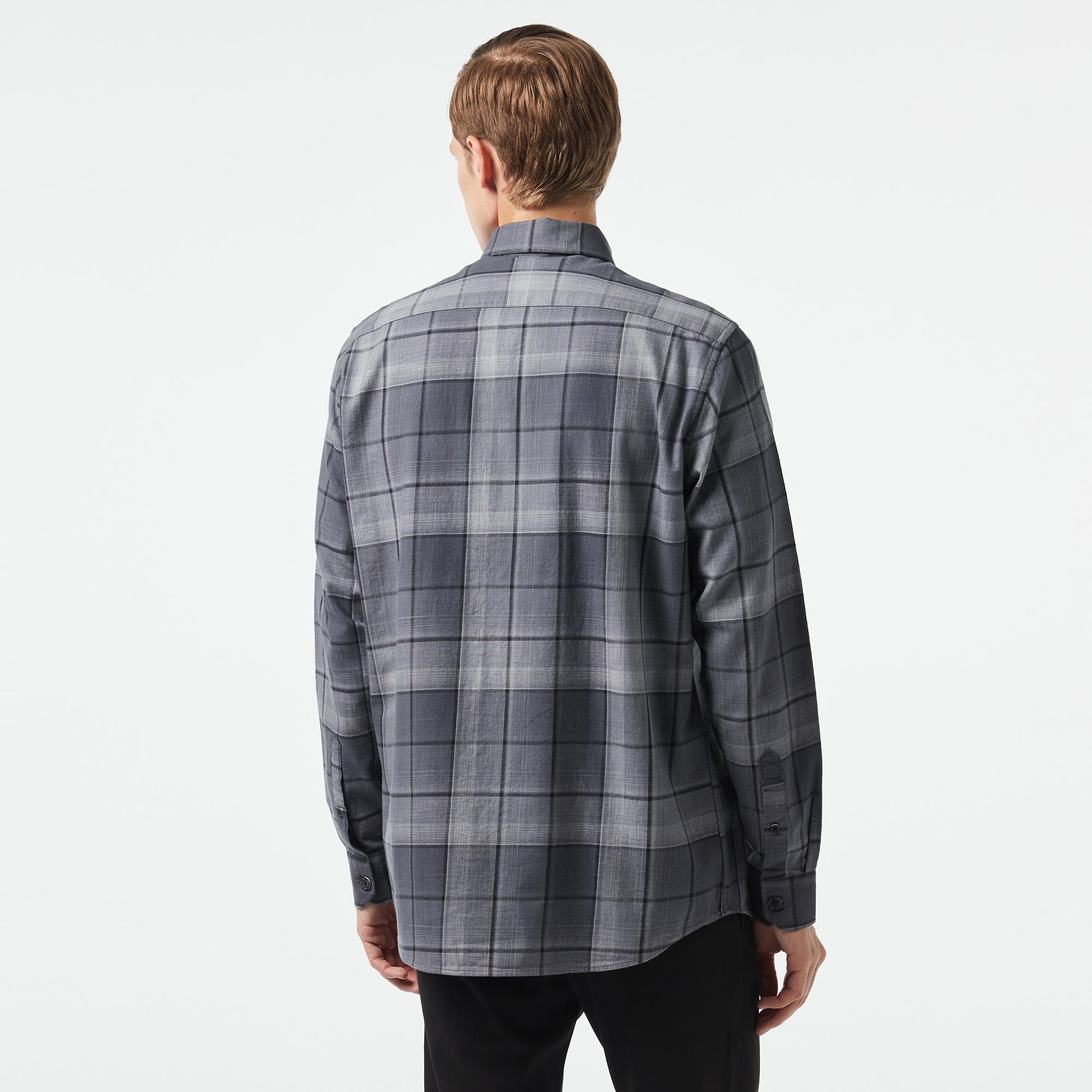 Nautica Erkek Gri Classic Fit Gömlek