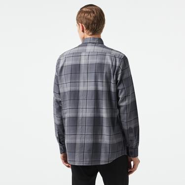  Nautica Erkek Gri Classic Fit Gömlek