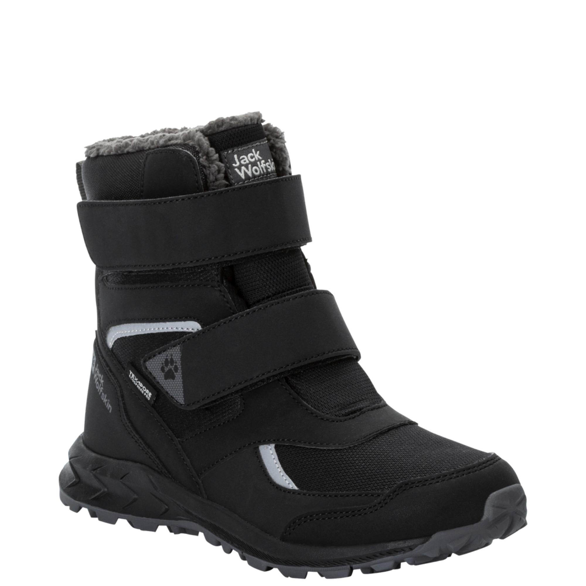 Jack Wolfskin Woodland Wt Texapore High Vc K Erkek Çocuk Siyah Bot