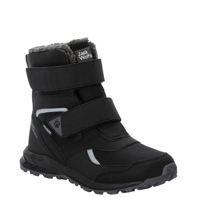  Jack Wolfskin Woodland Wt Texapore High Vc K Erkek Çocuk Siyah Bot