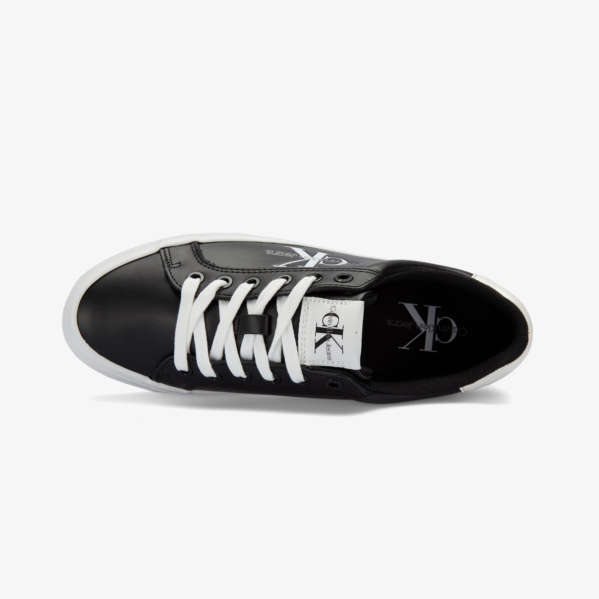 Calvin Klein Jeans Vulc Flatform Laceup Kadın Siyah Spor Ayakkabı