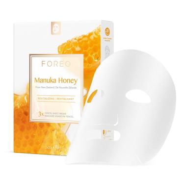  FOREO Farm To Face Manuka Honey Canlandırıcı 3'lü Kağıt Maske