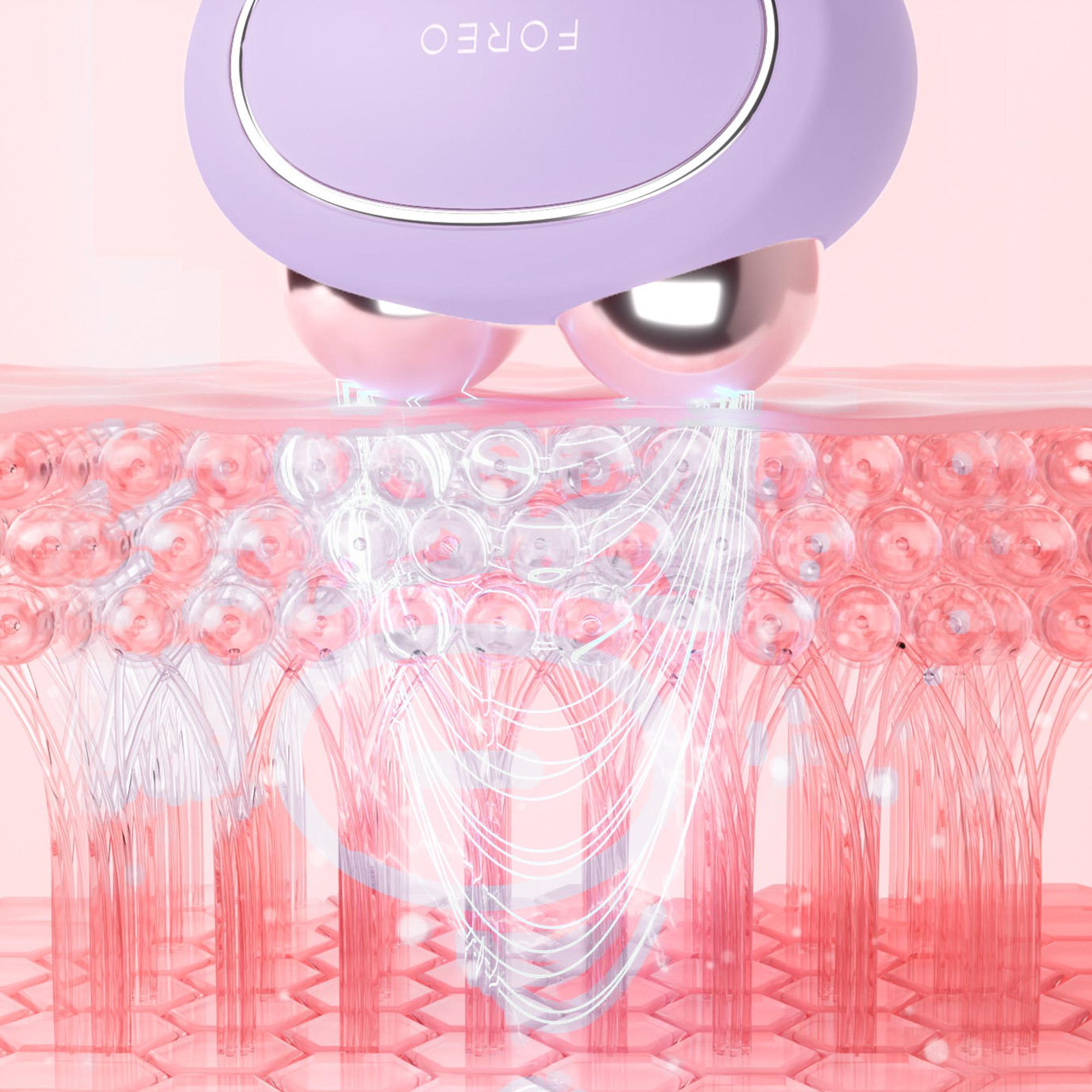 FOREO BEAR 2 Akıllı Microcurrent Yüz Sıkılaştırma Cihazı, Lavender