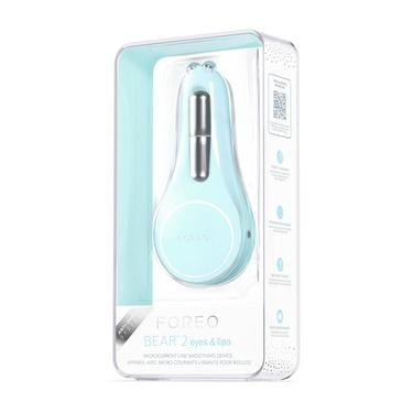  FOREO BEAR 2 Eyes&Lips Kontrollü Mikro Akım Yüz Sıkılaştırma Cihazı, Arctic Blue