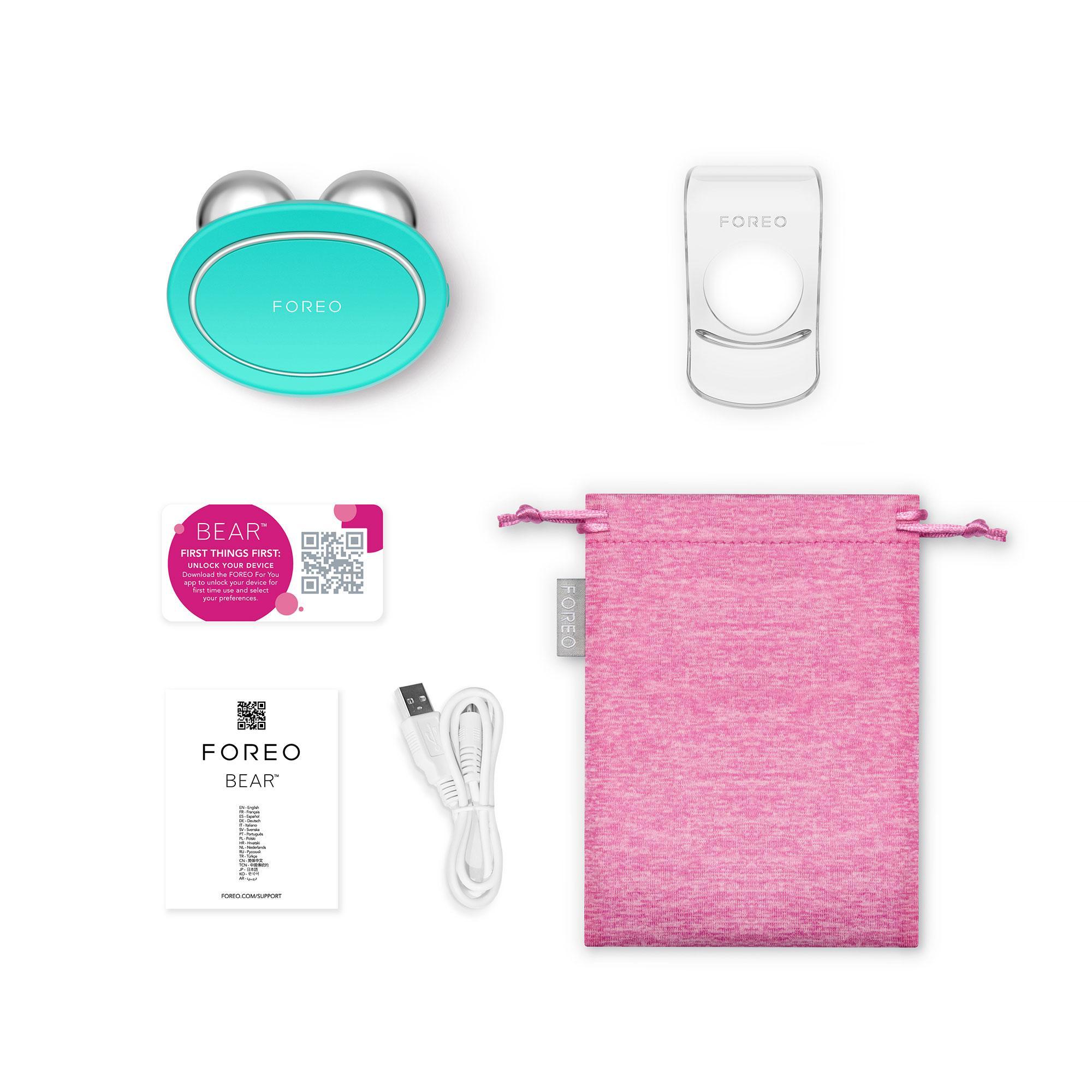 FOREO BEAR Akıllı Microcurrent Yüz Sıkılaştırma Cihazı, Mint