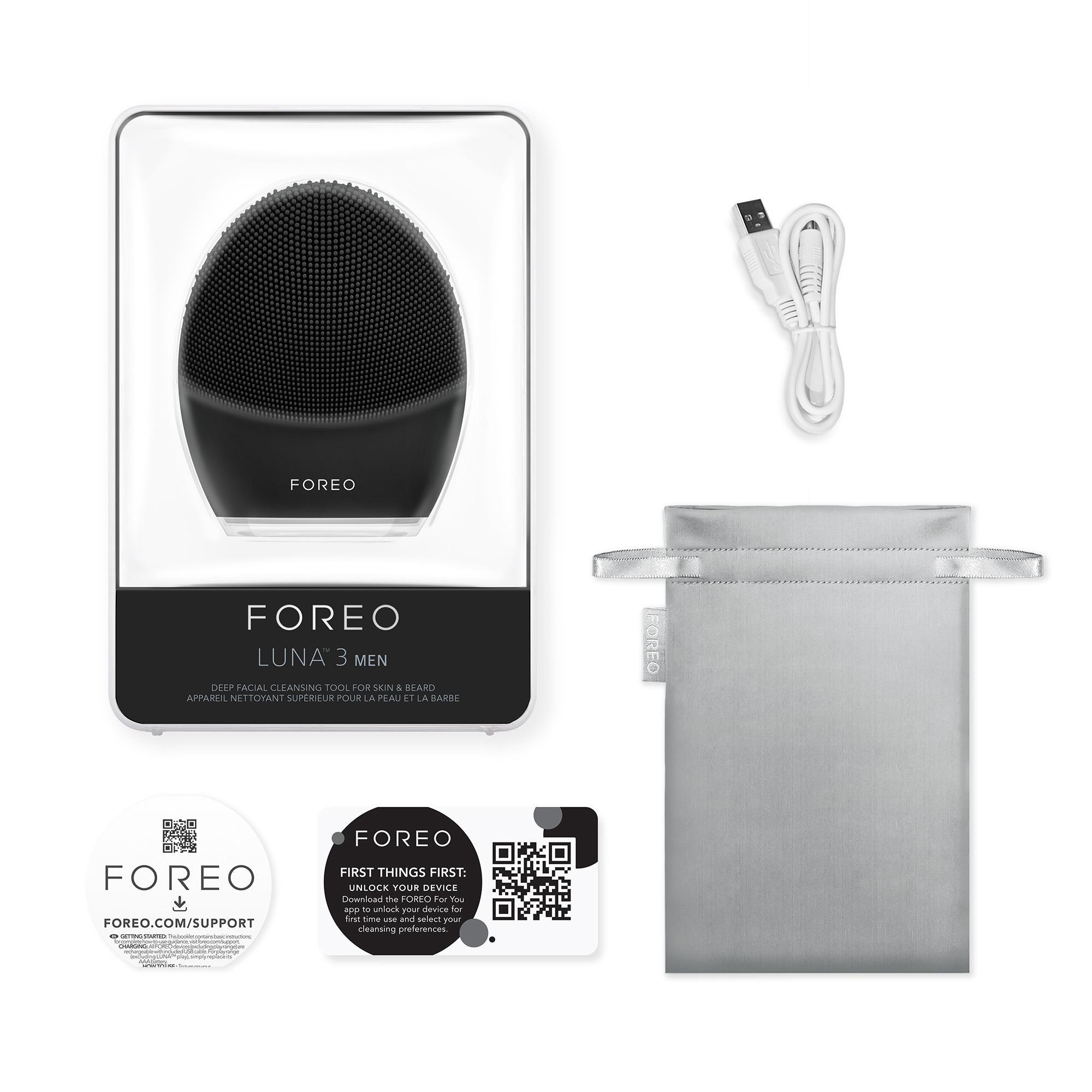 FOREO LUNA 3 Men Yüz Temizleme ve Sıkılaştırıcı Masaj Cihazı