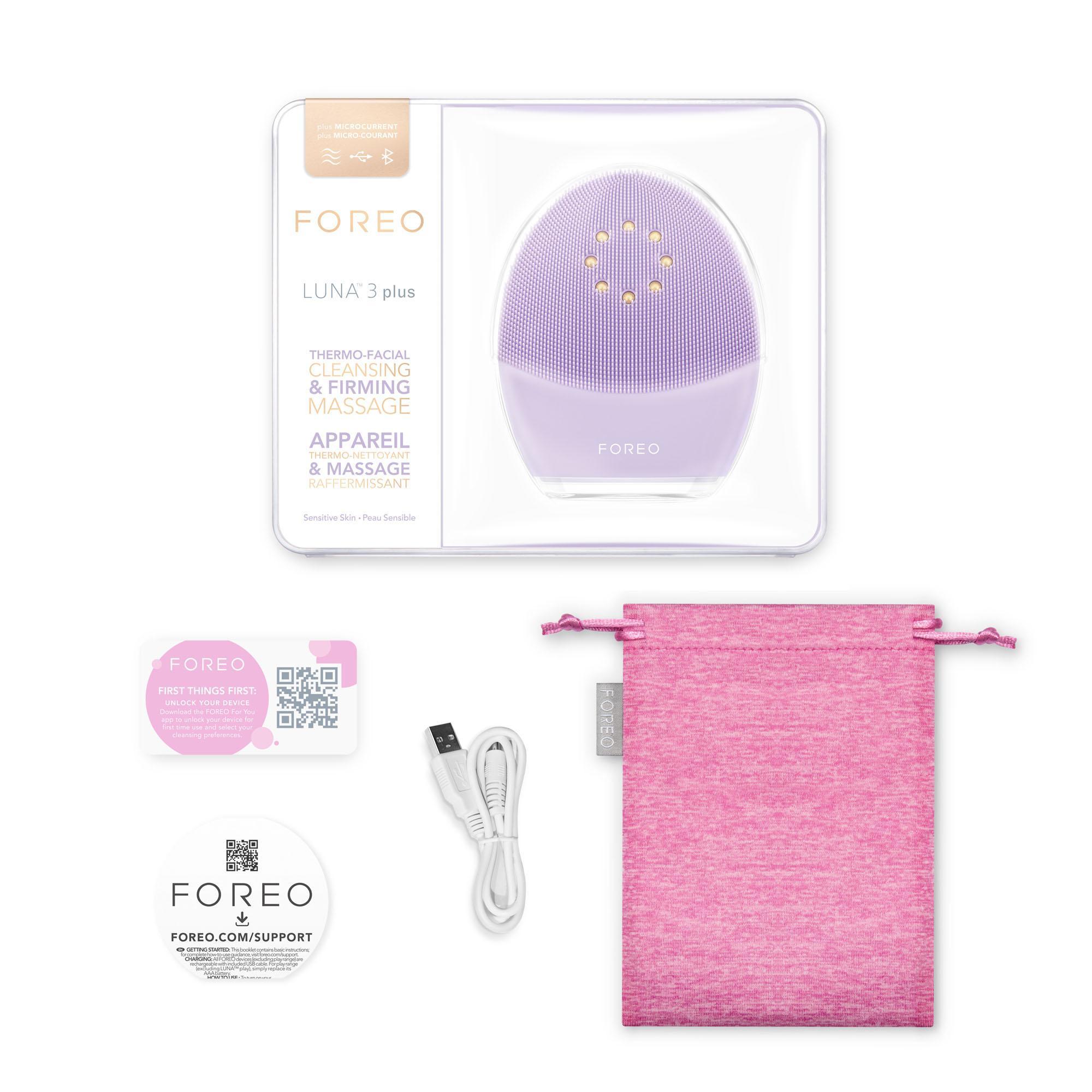 FOREO LUNA 3 Plus Hassas Ciltler Için Termal Temizleme ve Mikro Akımlı Yüz Bakım Cihazı