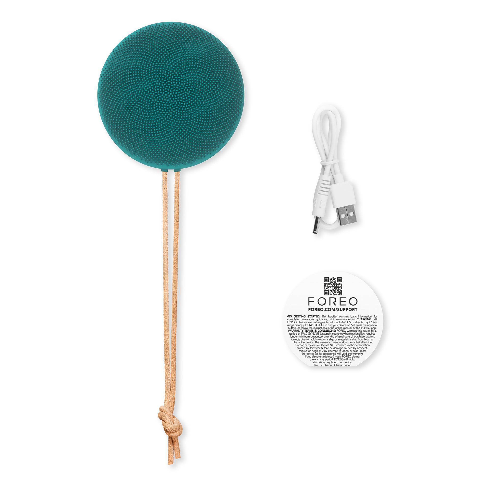 FOREO LUNA 4 Body T-sonic Masajlı Vücut Fırçası, Evergreen