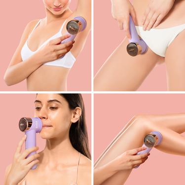  FOREO PEACH 2 Go - Cilt Soğutma Sistemli Kalıcı Tüy Azaltma IPL Cihazı, Lavender