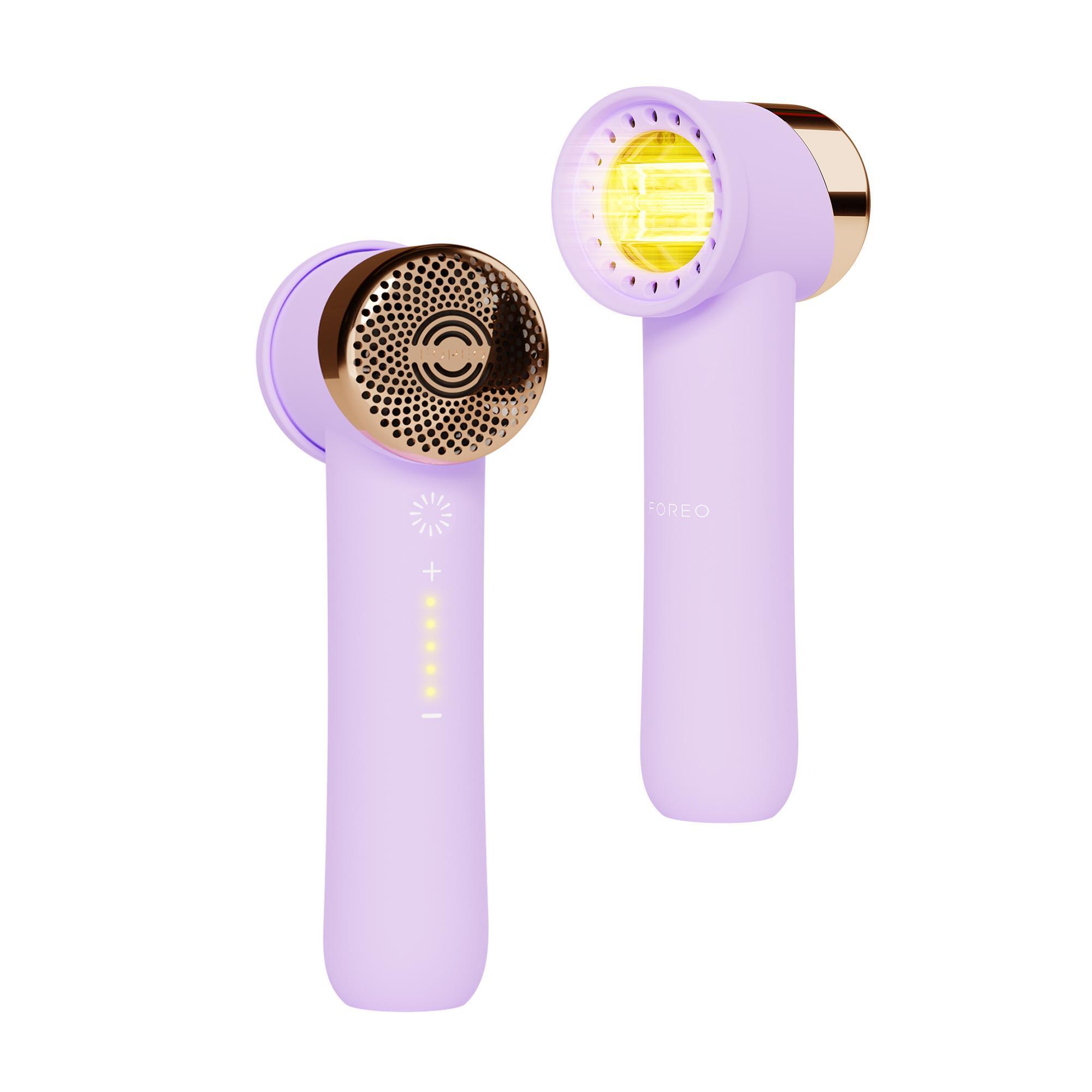 FOREO PEACH 2 Go - Cilt Soğutma Sistemli Kalıcı Tüy Azaltma IPL Cihazı, Lavender