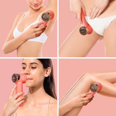  FOREO PEACH 2 Go - Cilt Soğutma Sistemli Kalıcı Tüy Azaltma IPL Cihazı, Peach