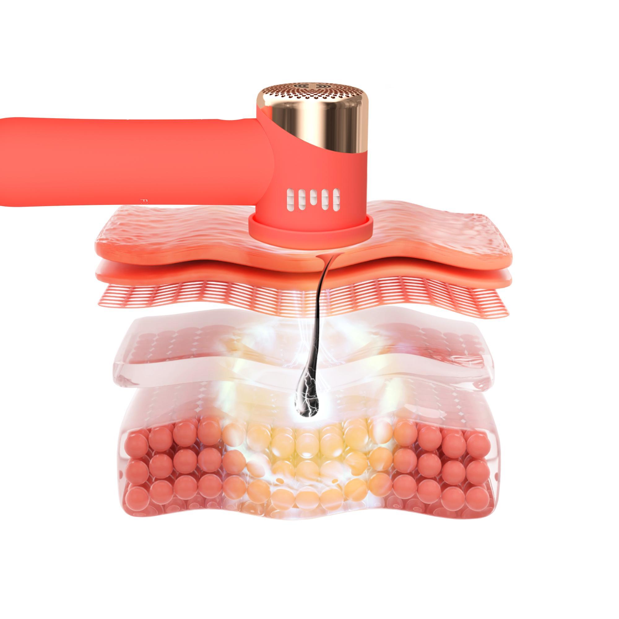 FOREO PEACH 2 Go - Cilt Soğutma Sistemli Kalıcı Tüy Azaltma IPL Cihazı, Peach