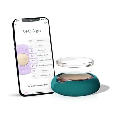 FOREO Ufo 3 Go Maske Ve Işık Terapi Cihazı,Evergreen