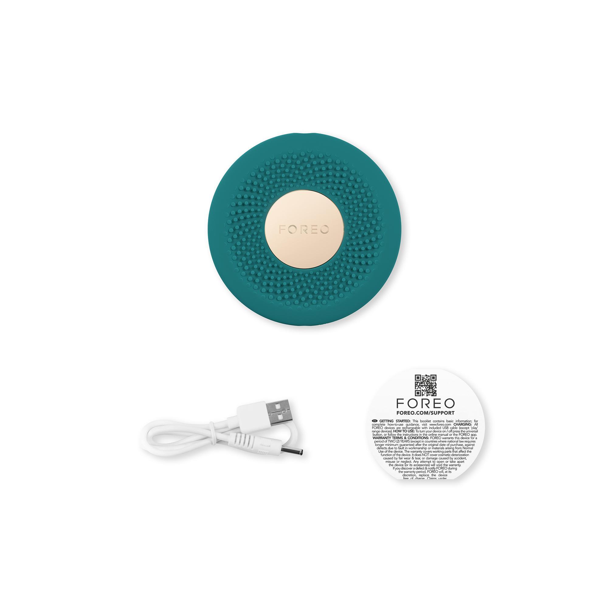 FOREO Ufo 3 Go Maske Ve Işık Terapi Cihazı,Evergreen