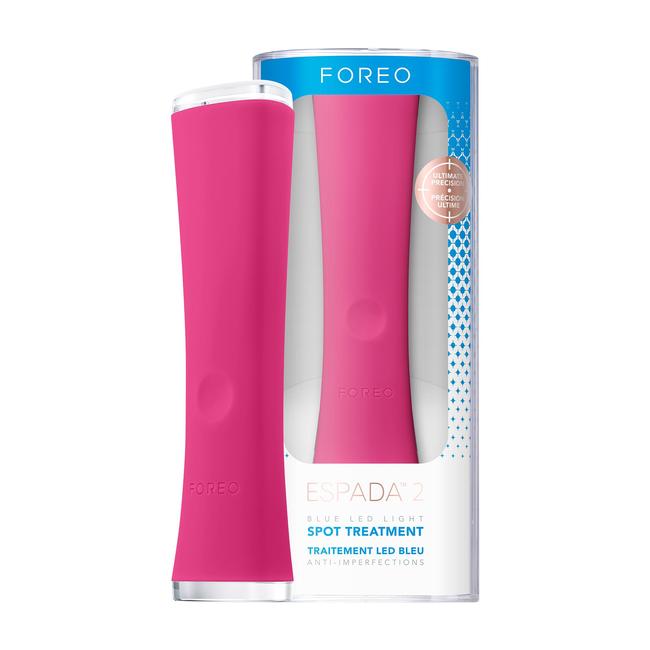  FOREO ESPADA 2 Akne Karşıtı Cilt Bakım Cihazı, Fuschia