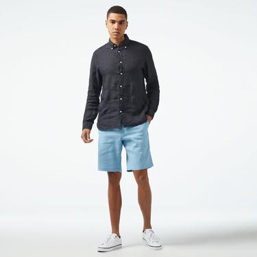  Tommy Hilfiger Erkek Siyah Gömlek