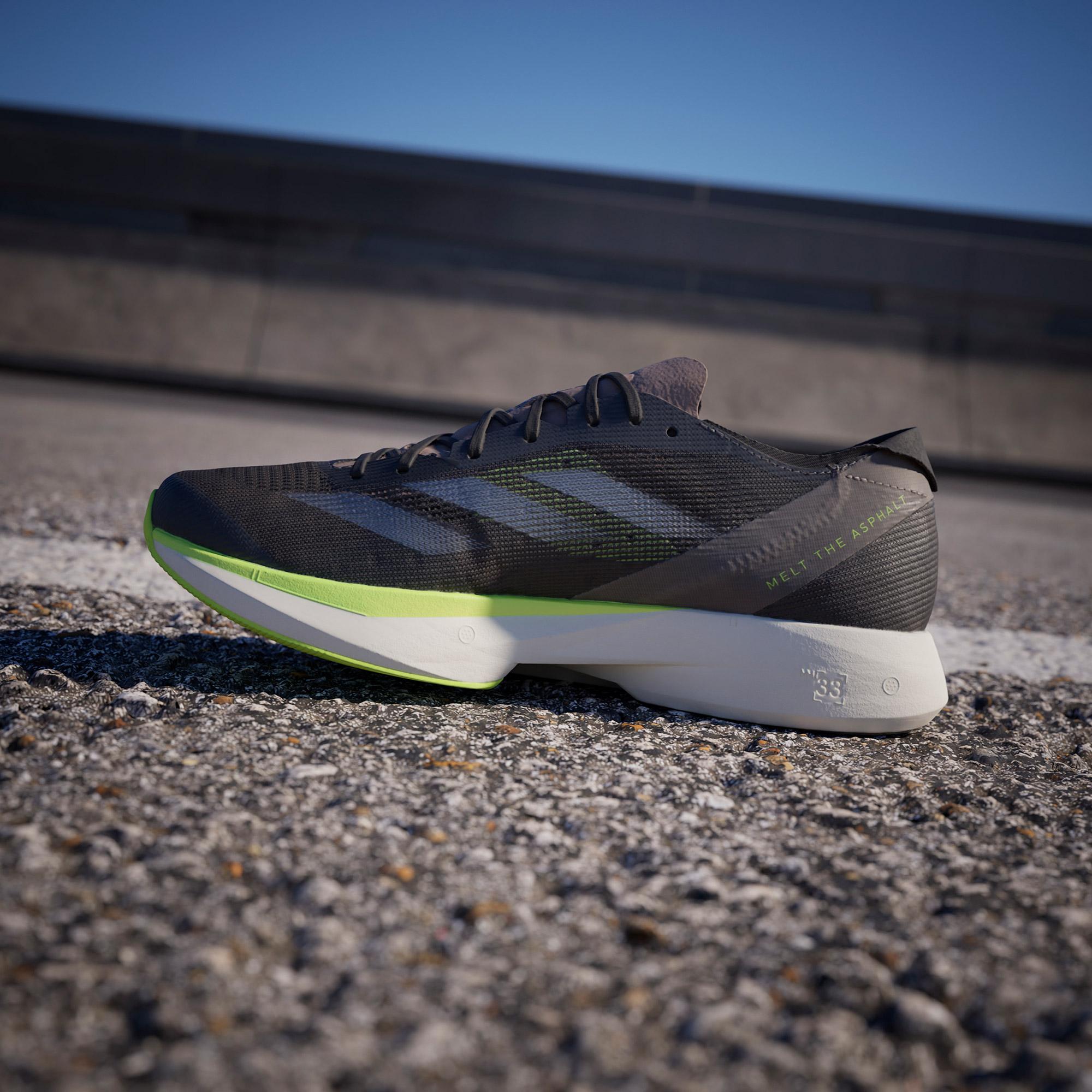 adidas Adizero Takumi 10 Erkek Siyah Koşu Ayakkabısı