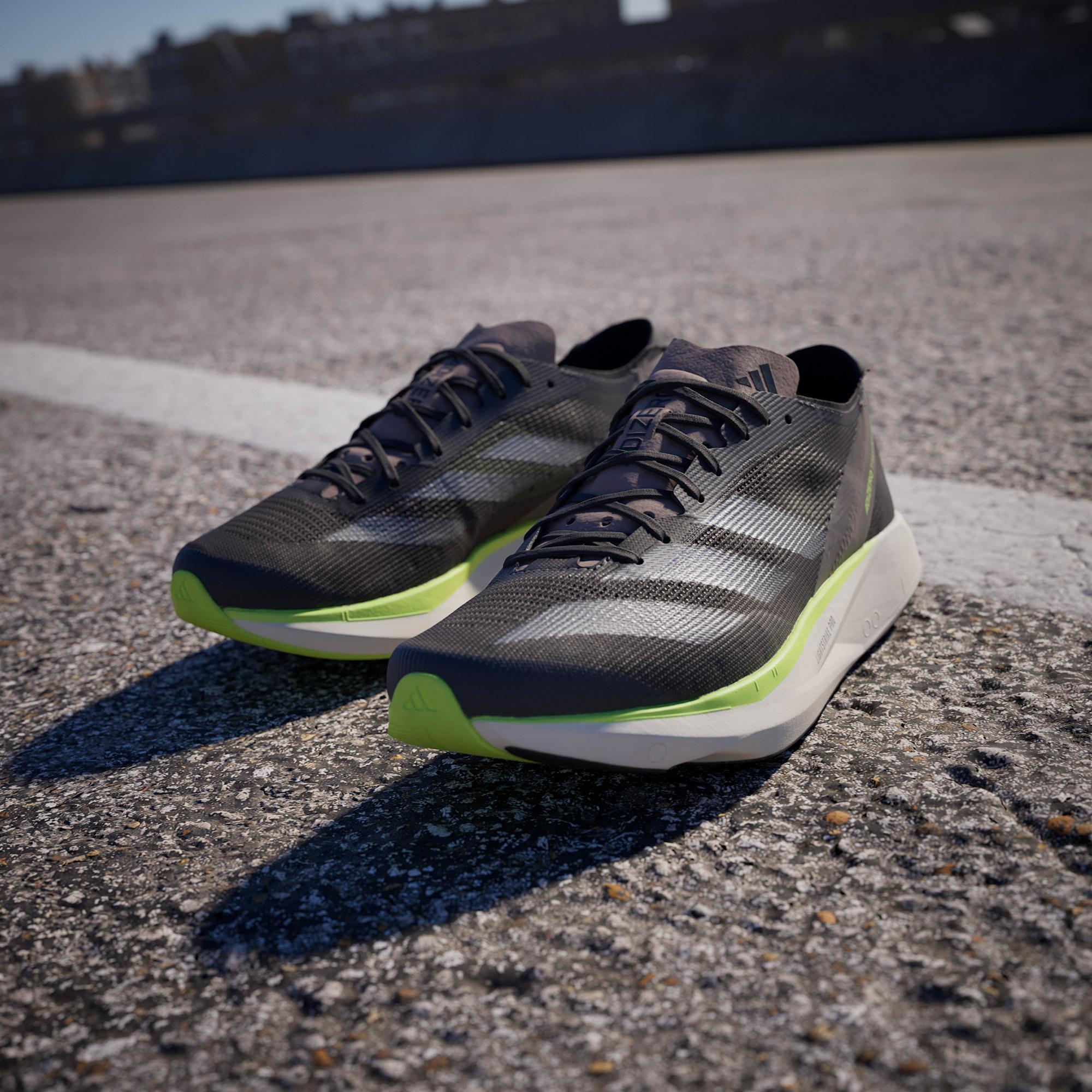 adidas Adizero Takumi 10 Erkek Siyah Koşu Ayakkabısı