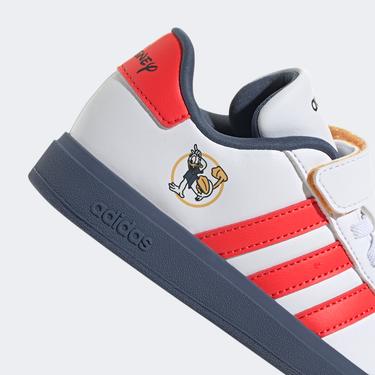  adidas Grand Court Mickey EL Çocuk Beyaz  Spor Ayakkabı