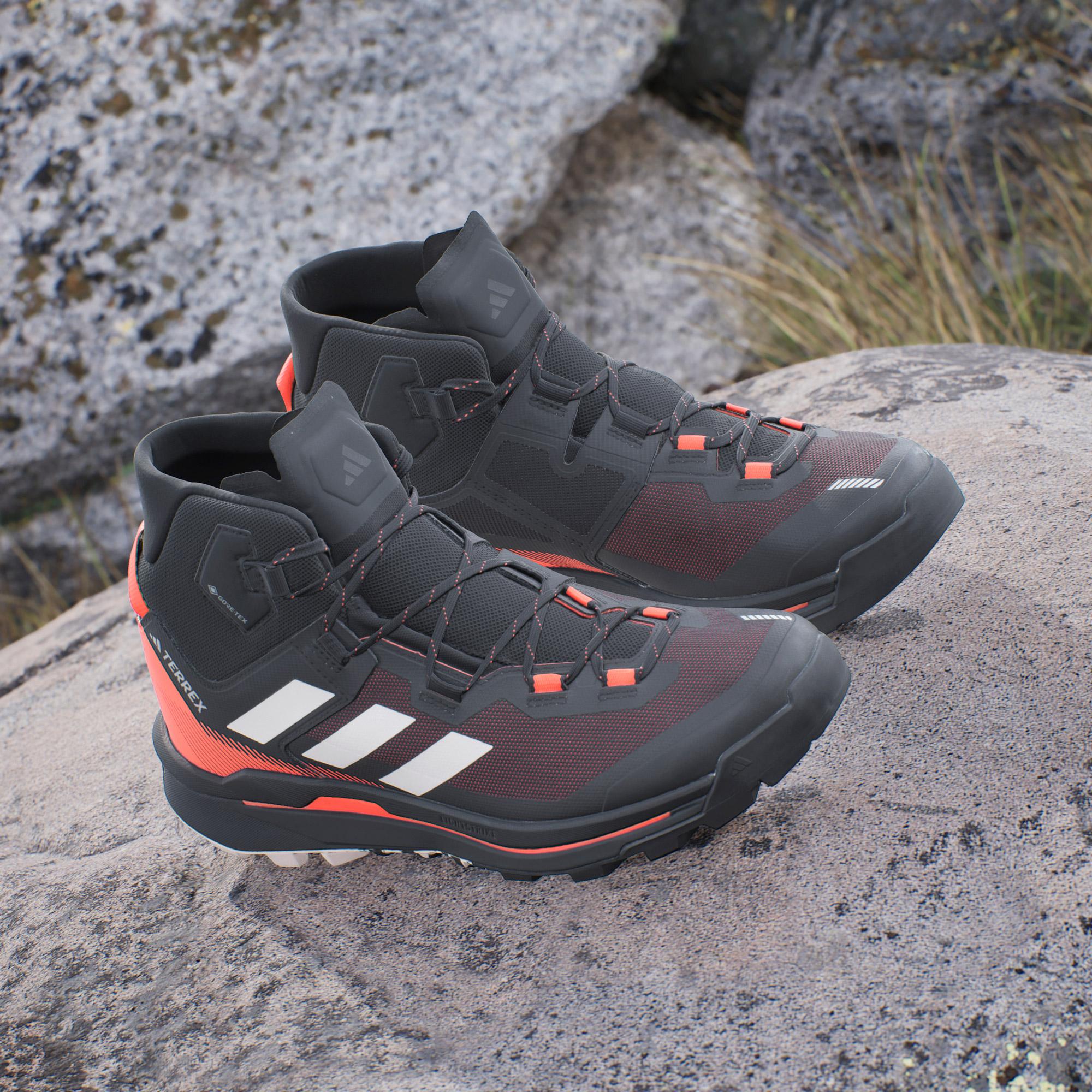 adidas Terrex Skychaser Tech Mid Gore-Tex Erkek Siyah Outdoor Ayakkabı