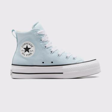  Converse Chuck Taylor All Star Lift Kadın Mavi Platform Sneaker