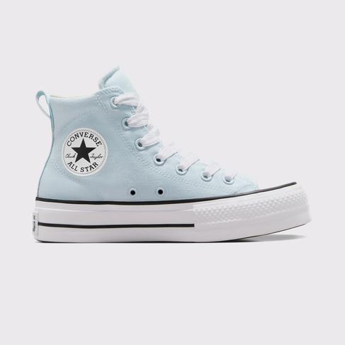  Converse Chuck Taylor All Star Lift Kadın Mavi Platform Sneaker