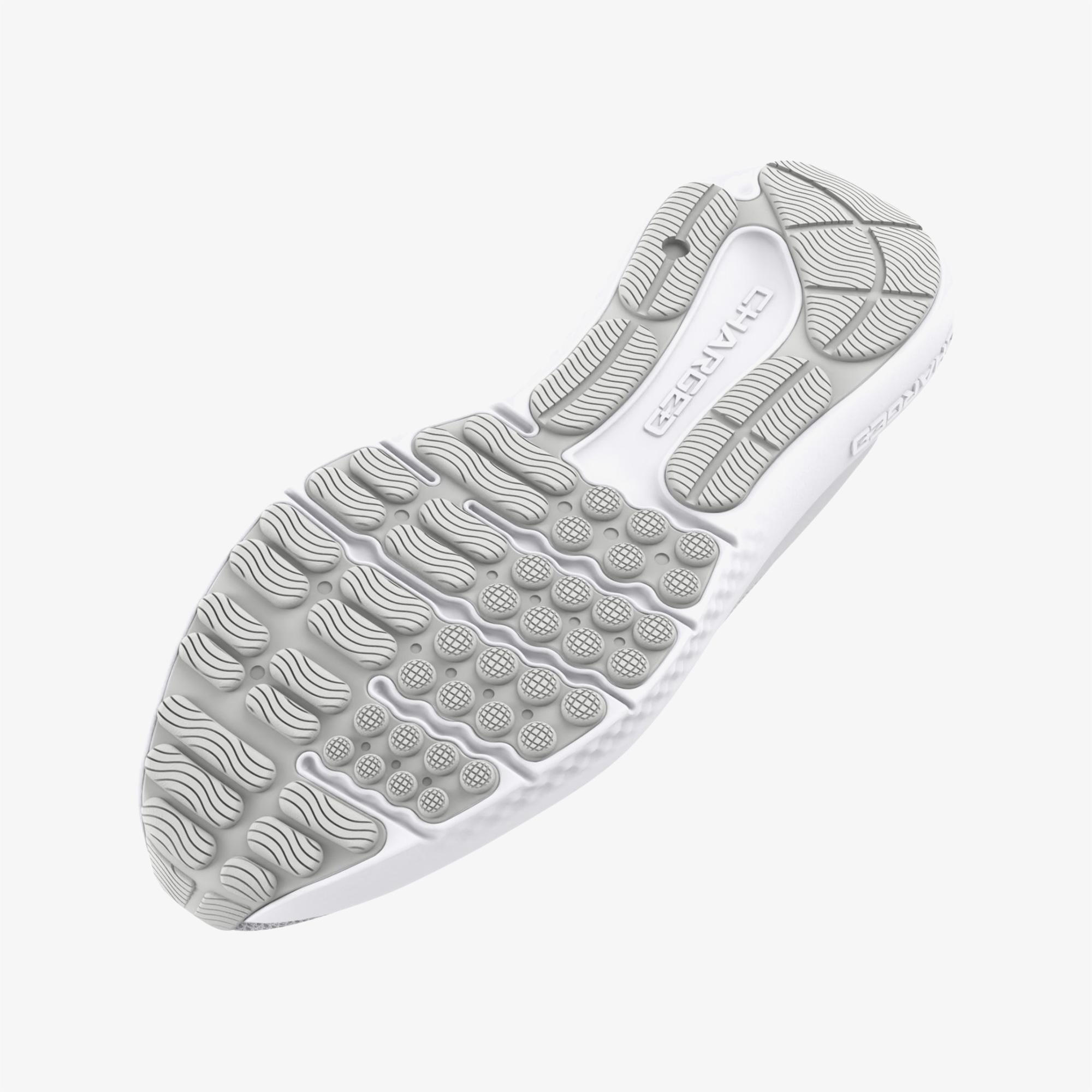 Under Armour Charged Surge 4 Kadın Beyaz Koşu Ayakkabısı