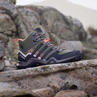  adidas Terrex Swift R2 Mid Kadın Yeşil Outdoor Ayakkabı