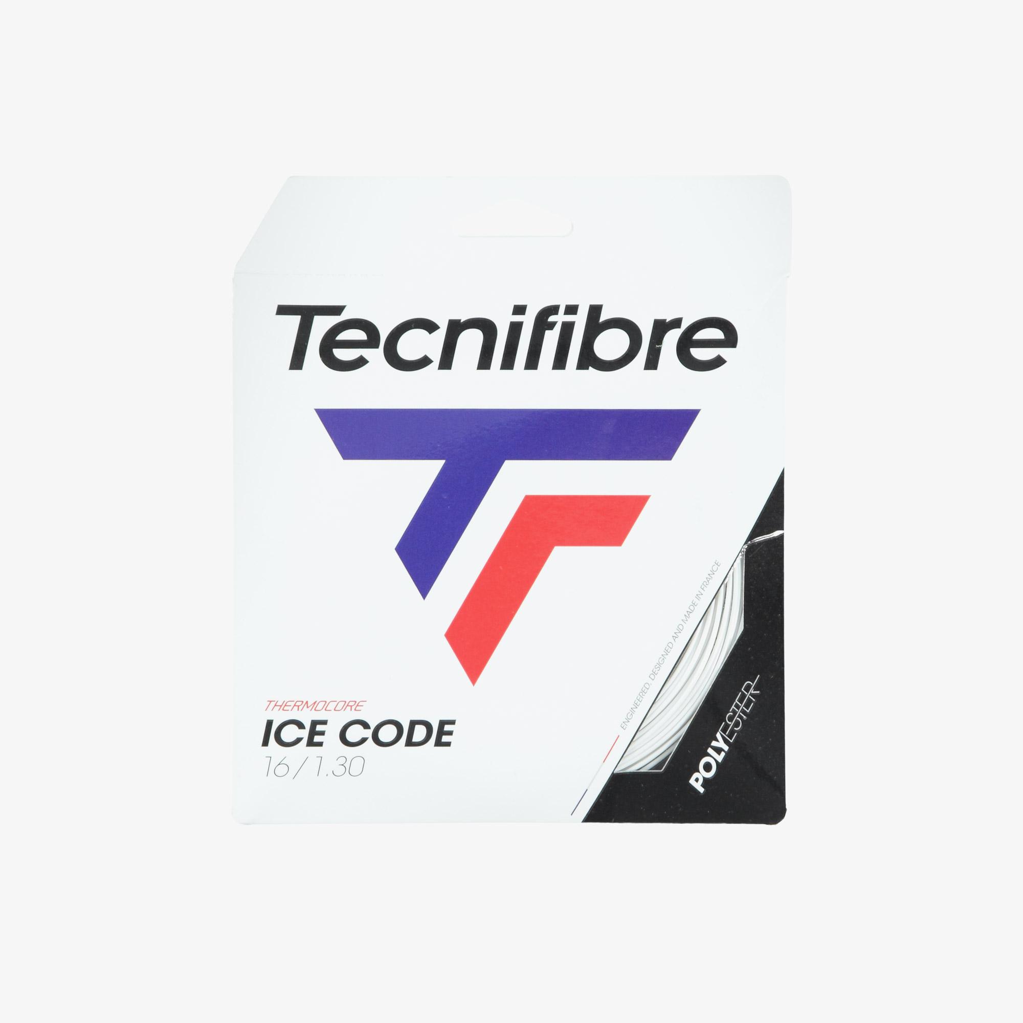 Tecnifibre Ice Code 1.30m Unisex Beyaz Tenis Raket Kordajı