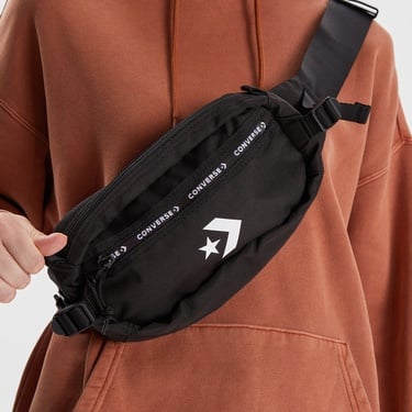  Converse Sling Unisex Siyah Bel Çantası